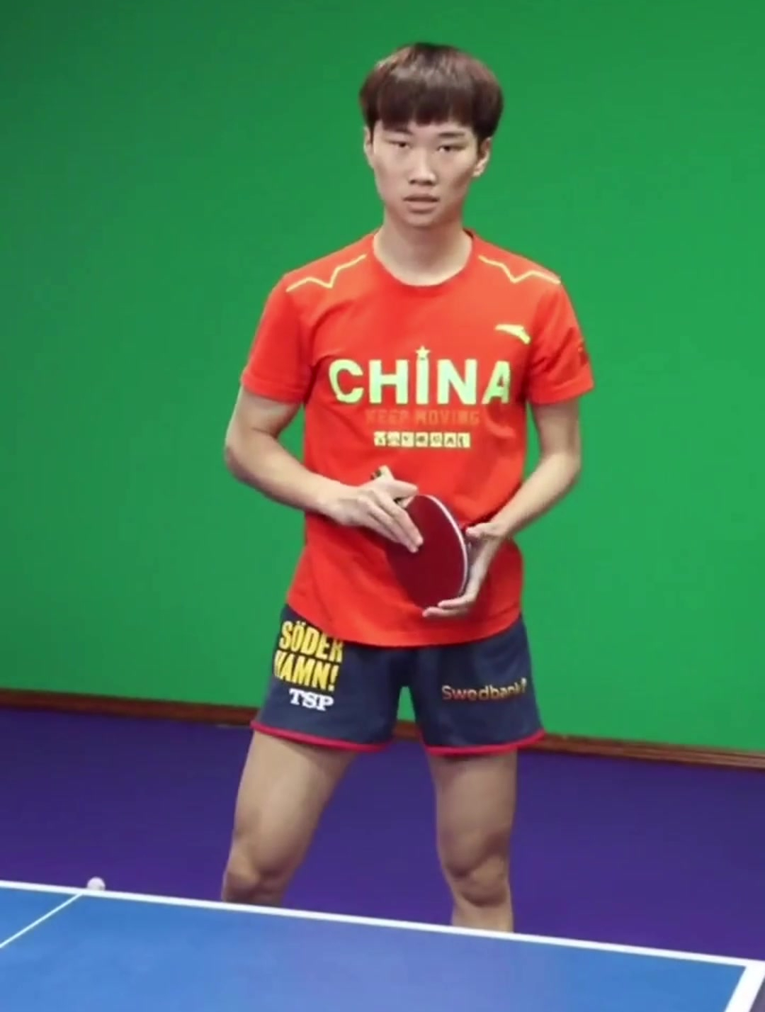 乒乓球教学,直板正手拉球技巧,你学会了吗?-度小视