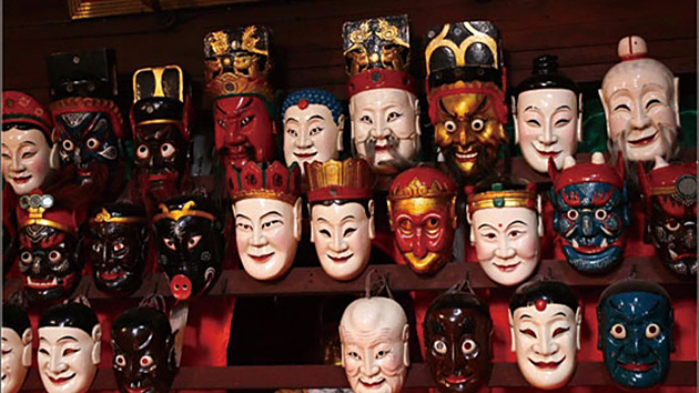 就在江西抚州,国家级非物质文化遗产,傩舞(南丰跳傩)