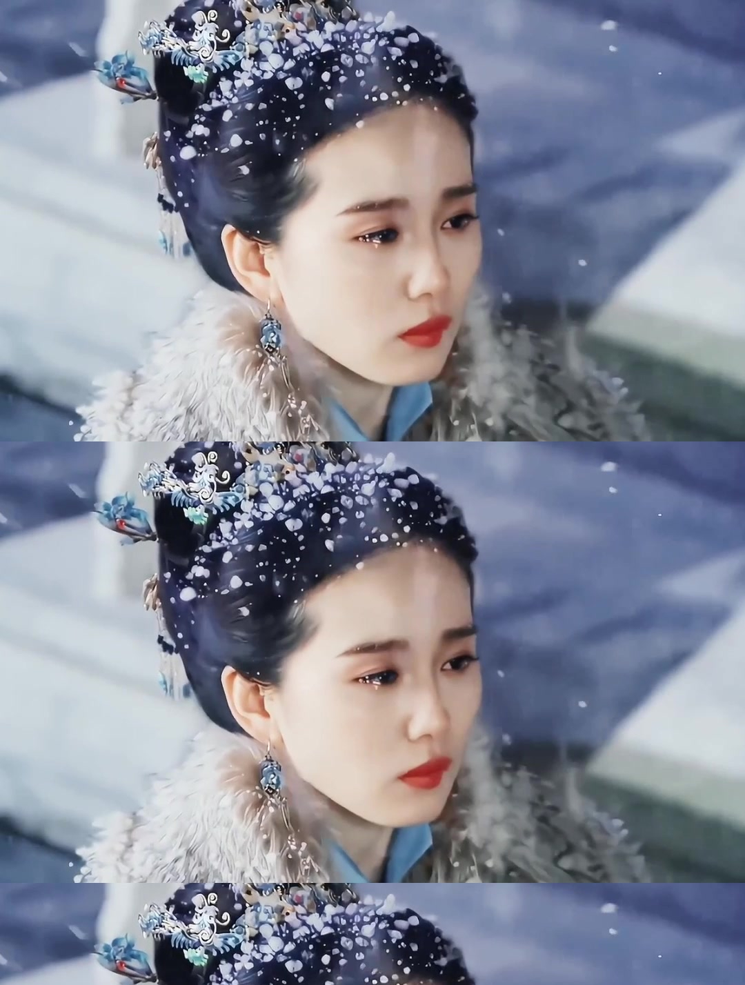 "那年,也是漫天的雪花"古偶雪景名场面,刘诗诗霍建华占一半!-度小视