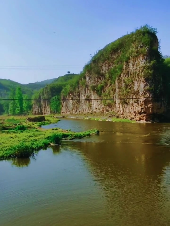 林州横水镇卸甲坪村,源于1500年前东魏高欢妃子兖娘娘跳河-度小视