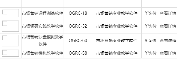 市場營銷專業課程訓練實踐教學軟件_市場營銷沙盤模擬