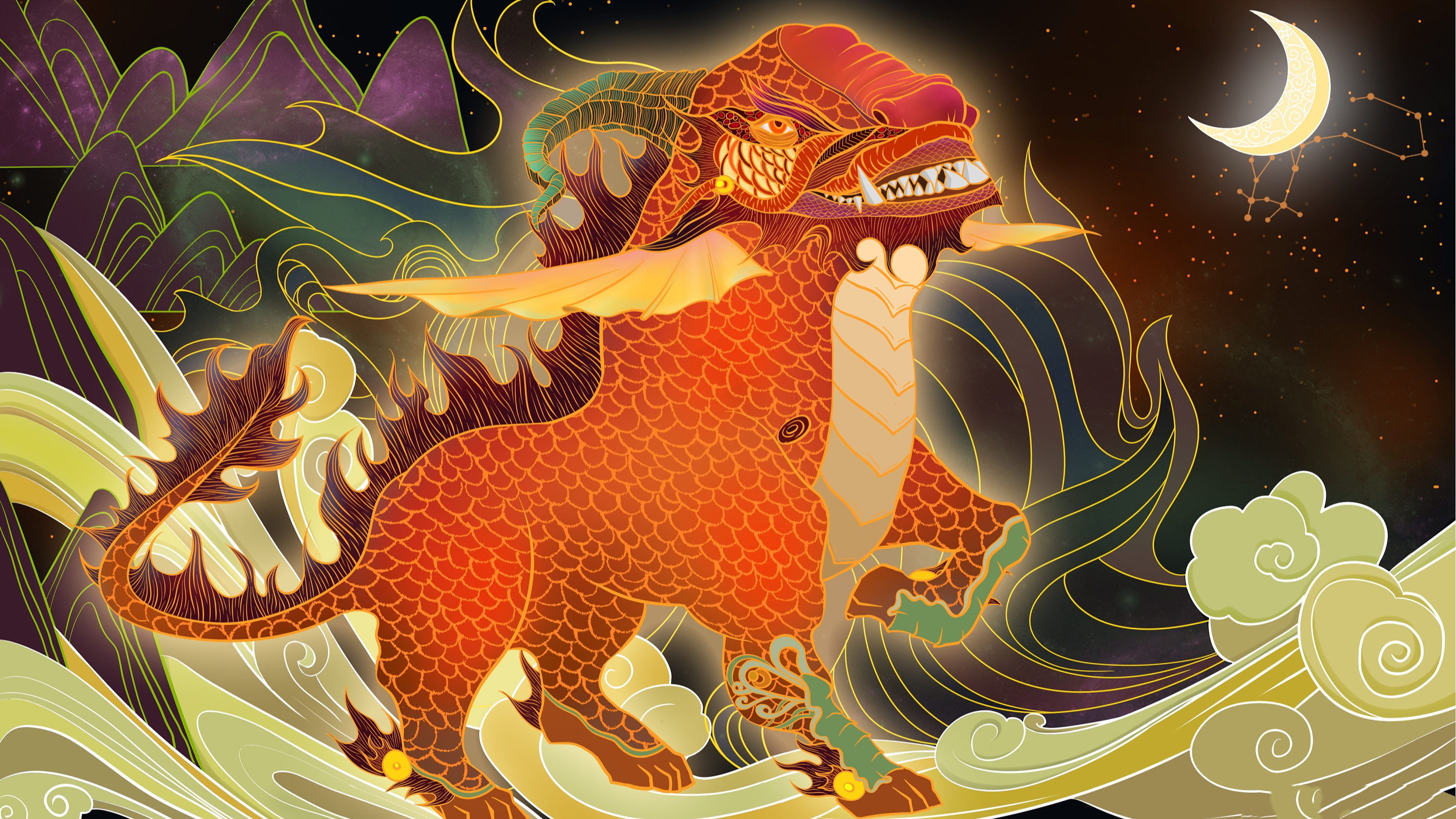 貔貅 饕餮 麒麟是谁的儿子