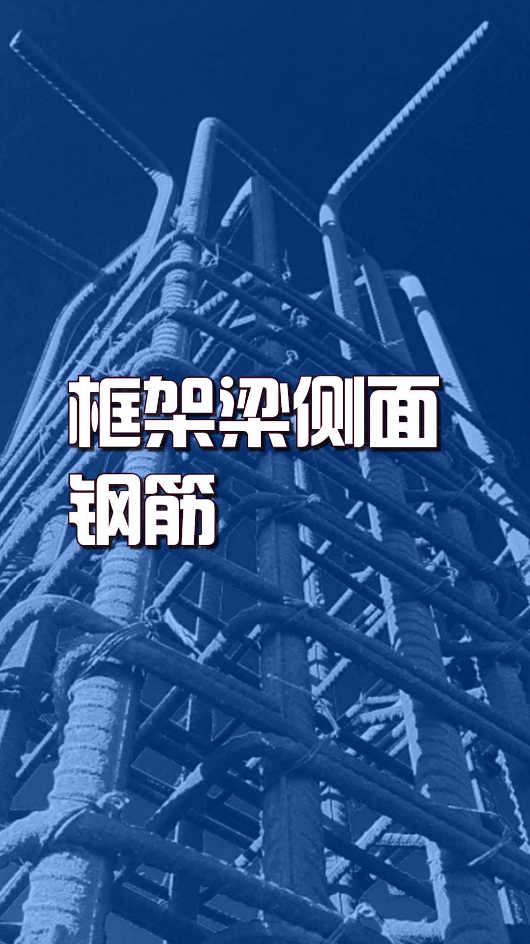 「建筑识图」框架梁侧面钢筋