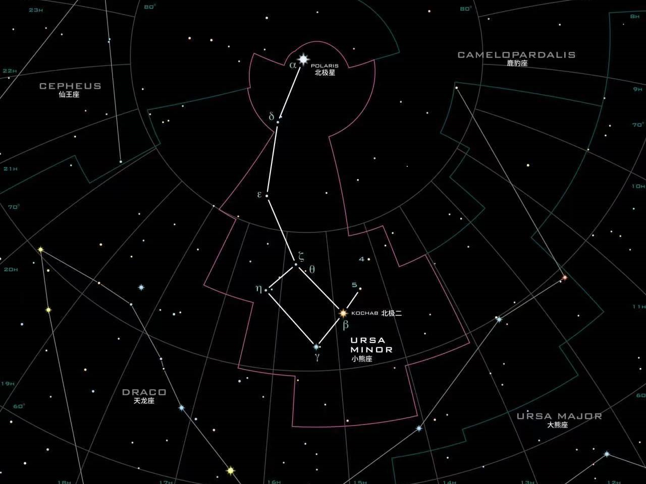 小熊座a星图片