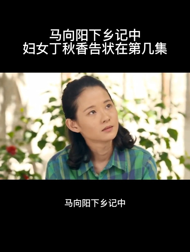 马向阳下乡记中妇女丁秋香告状在第几集