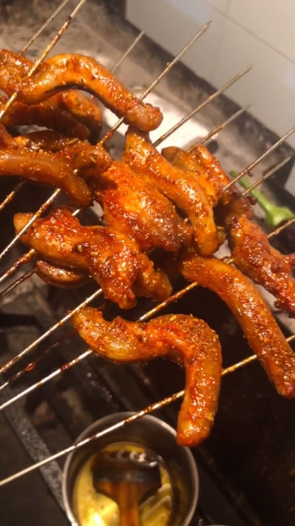 烤羊枪,万物皆可烤