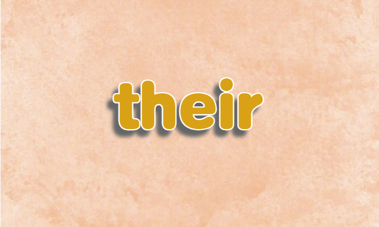 their跟theirs的区别