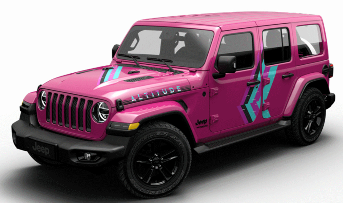 新车|预售50.99万,jeep牧马人高地巴哈马沙滩粉特别版开启预售