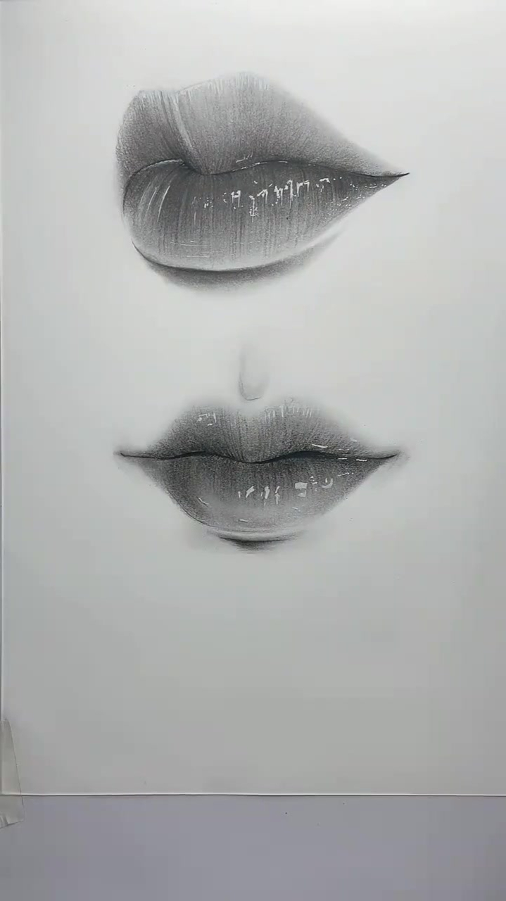 你喜欢哪一个嘴巴呢美妆素描嘴巴