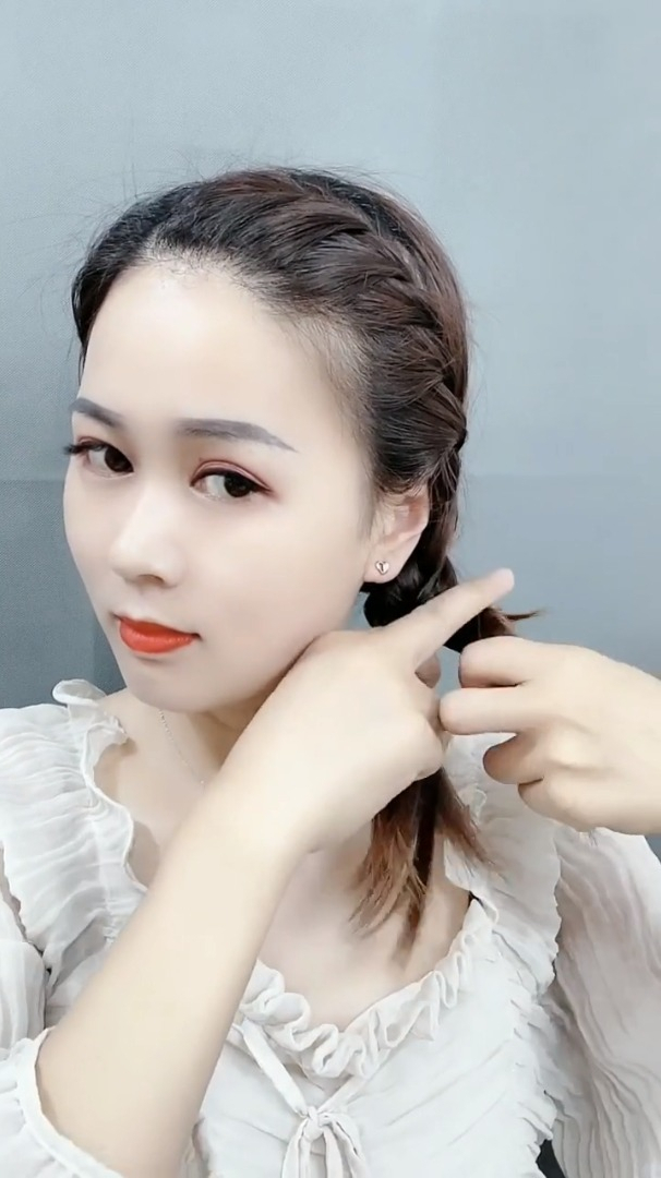 简单易学的发型,手残党必备
