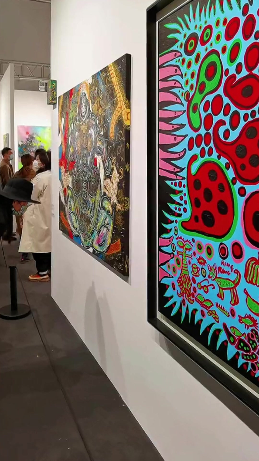 波点女王草间弥生作品艺术绘画艺术展览