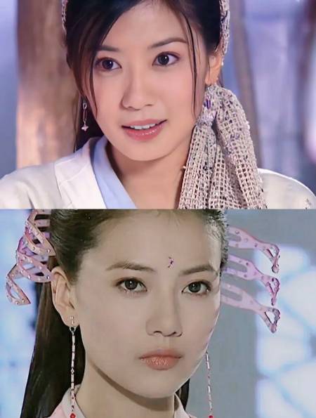 贾静雯和高圆圆都是古装美人,当年一直纠结赵敏和周芷若该选谁-度小视