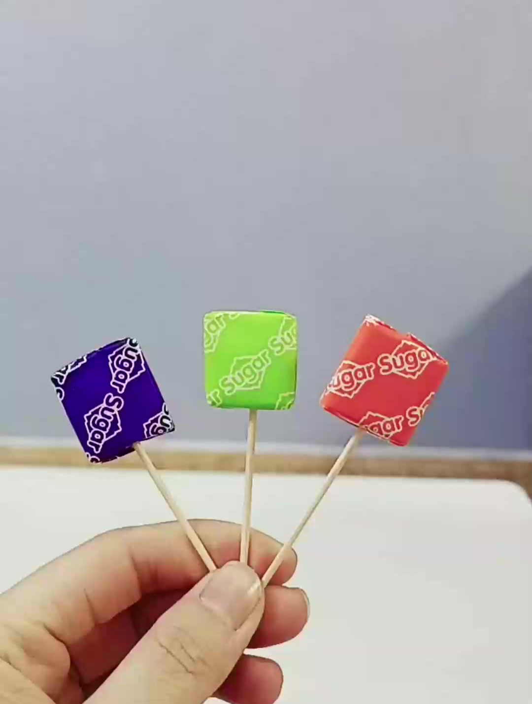 三颗糖带来的乐趣