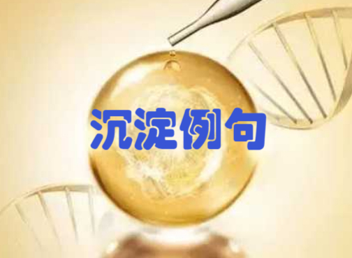 沉淀是什么意思?