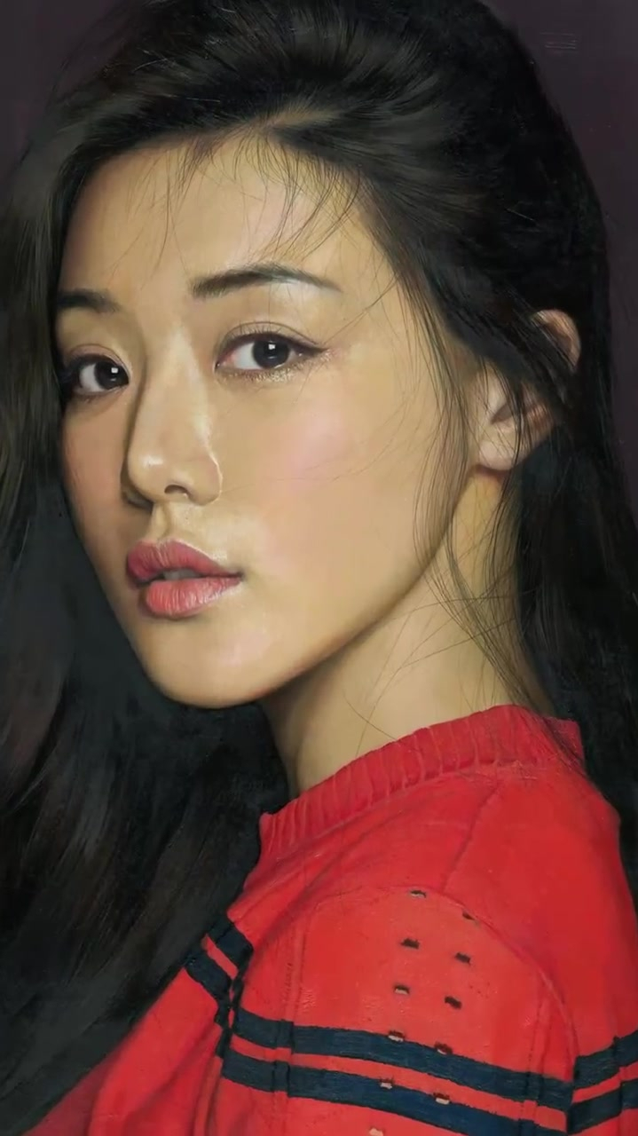 刘斌老师长期写实油画步骤图