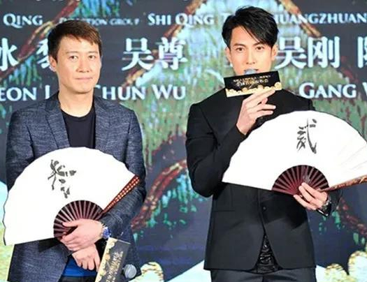 身高182吴尊竟和身高180的黎明合影看二帅合影吴尊不止高2厘米