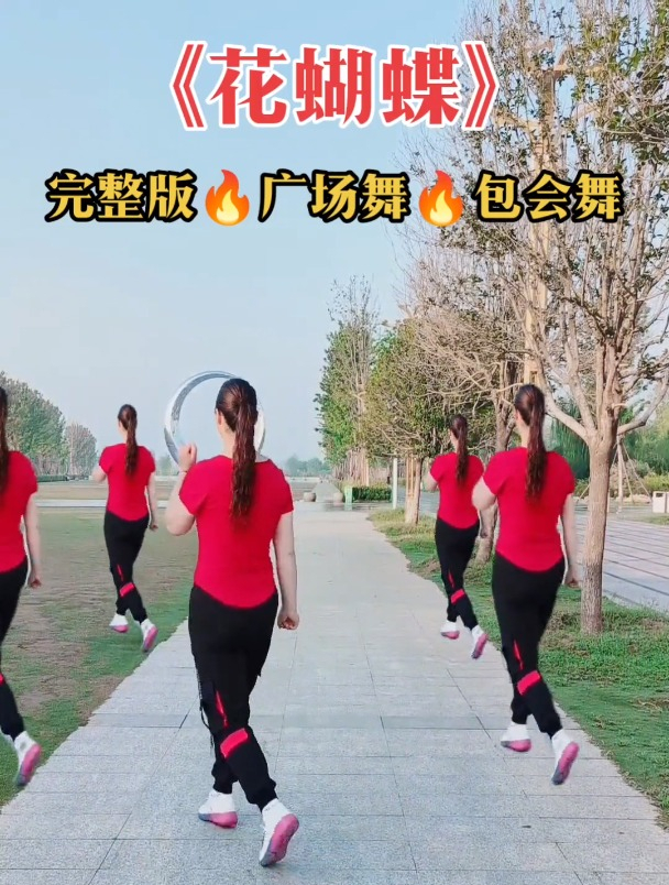 零基础学舞蹈 适合初学者《花蝴蝶》广场舞 包教会-度小视