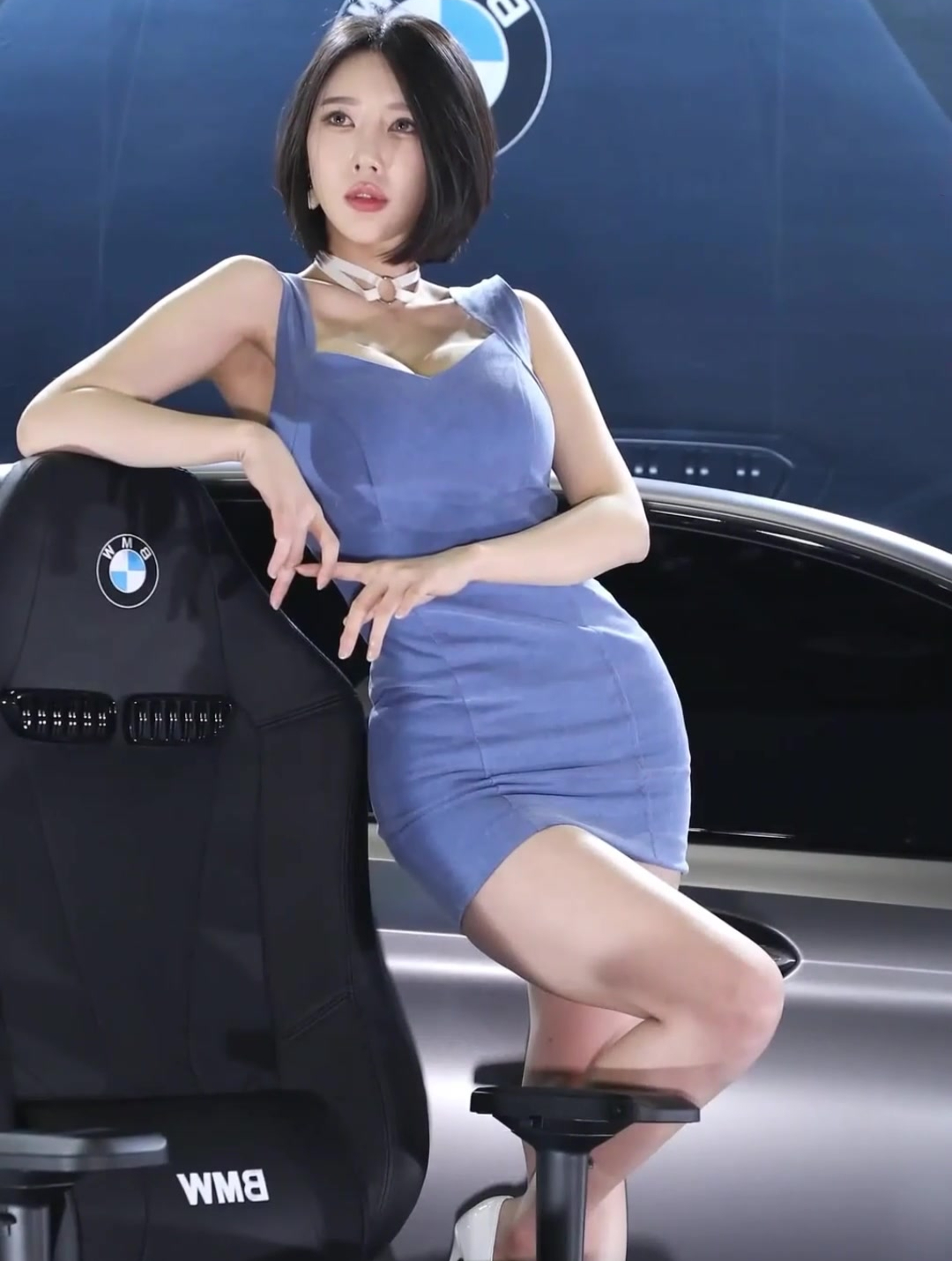 韩国车模宋珠儿图片