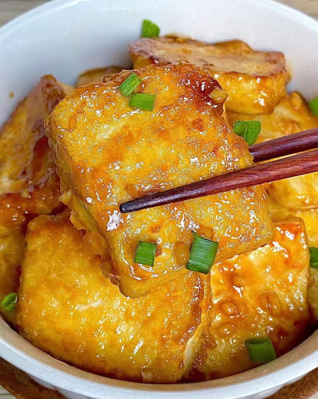 家常菜之香煎豆腐,鲜嫩多汁~外焦里嫩!