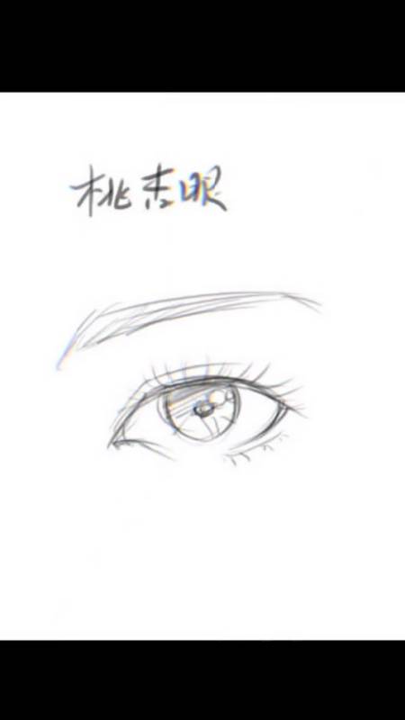 眼睛绘画教程,桃杏眼,你是什么眼-度小视