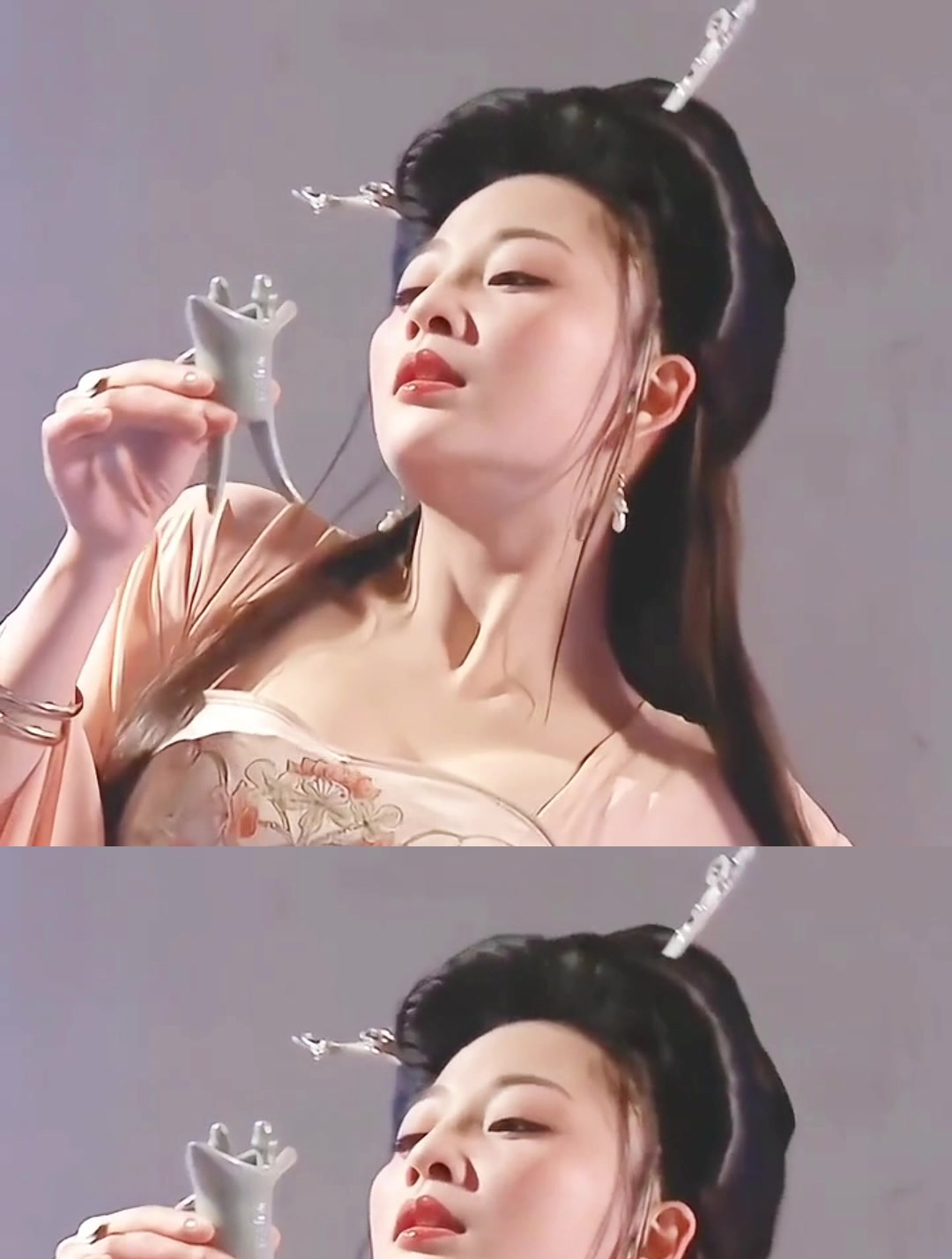 "若非群玉山头见,会向瑶台月下逢"殷桃的杨贵妃是真绝色啊!-度小视