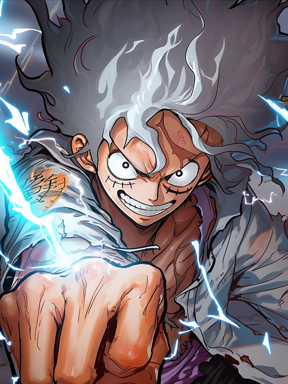 路飞五档#海贼王# #海贼王路飞五档火力全开