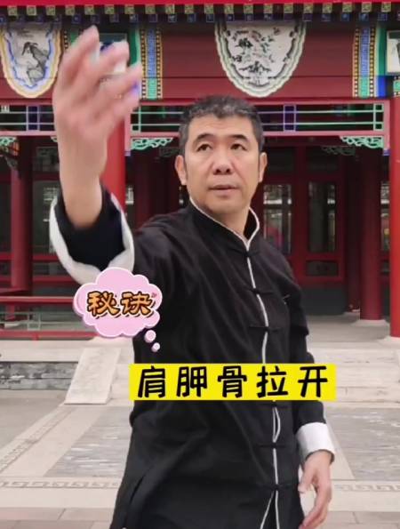 白猿通背拳秘诀:拉开肩胛骨-度小视