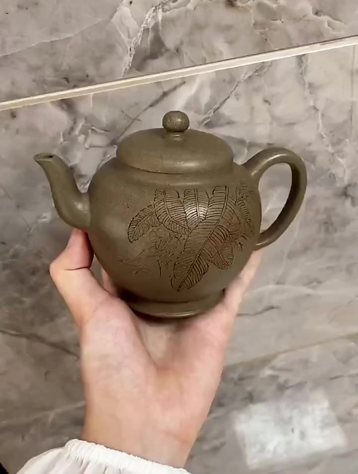 宜兴紫砂壶纯全手工吴荣华原矿大红袍西施泡茶壶