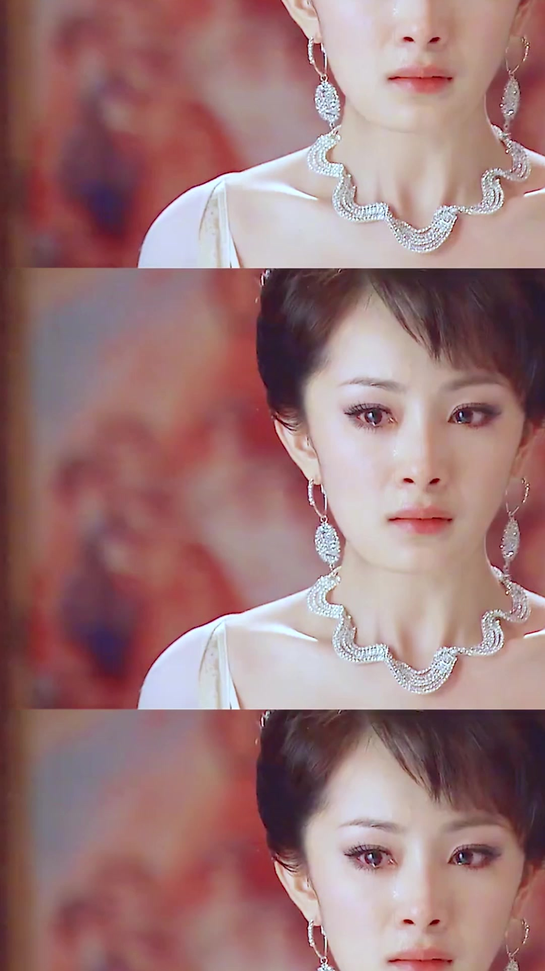 杨幂早期的颜值真的好绝尤其眼睛灵气满满怪不得素锦要这双眼