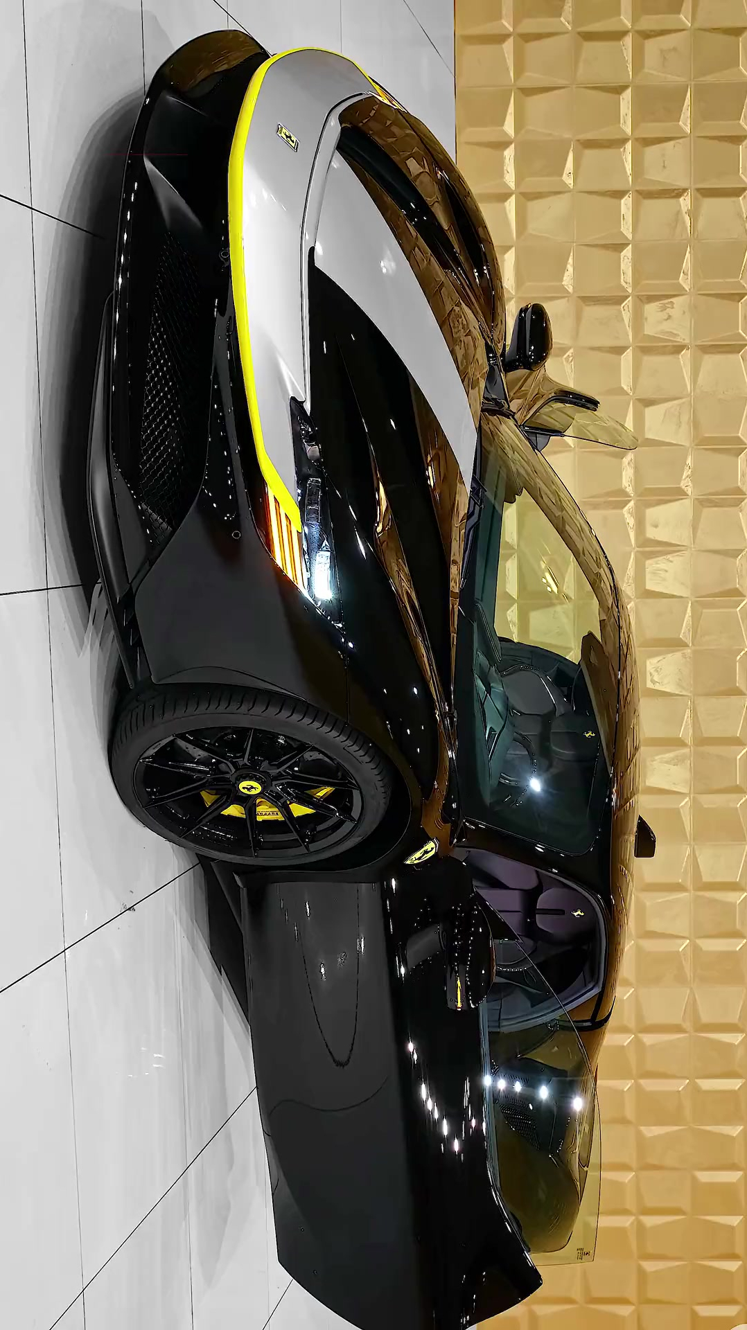 法拉利sf90黑武士,首款混电超跑!