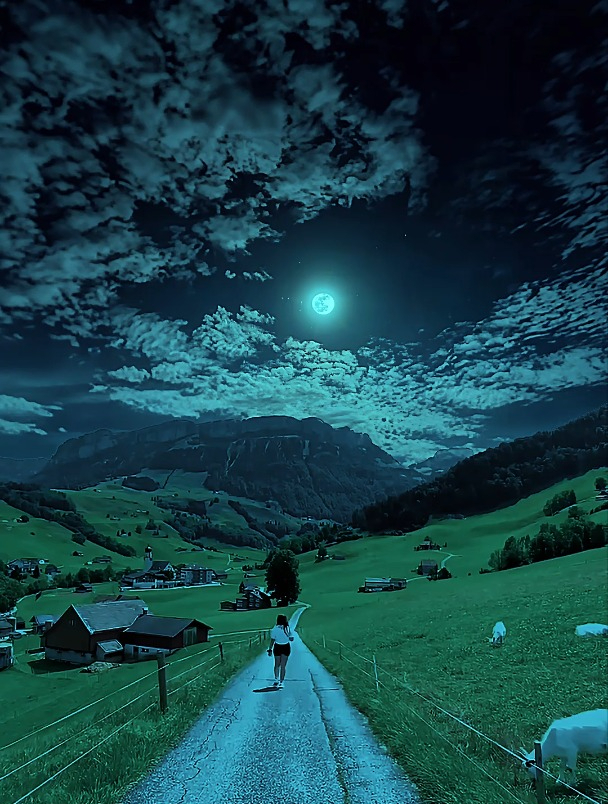 "什么样的人,才会喜欢这种夜景氛围.……"