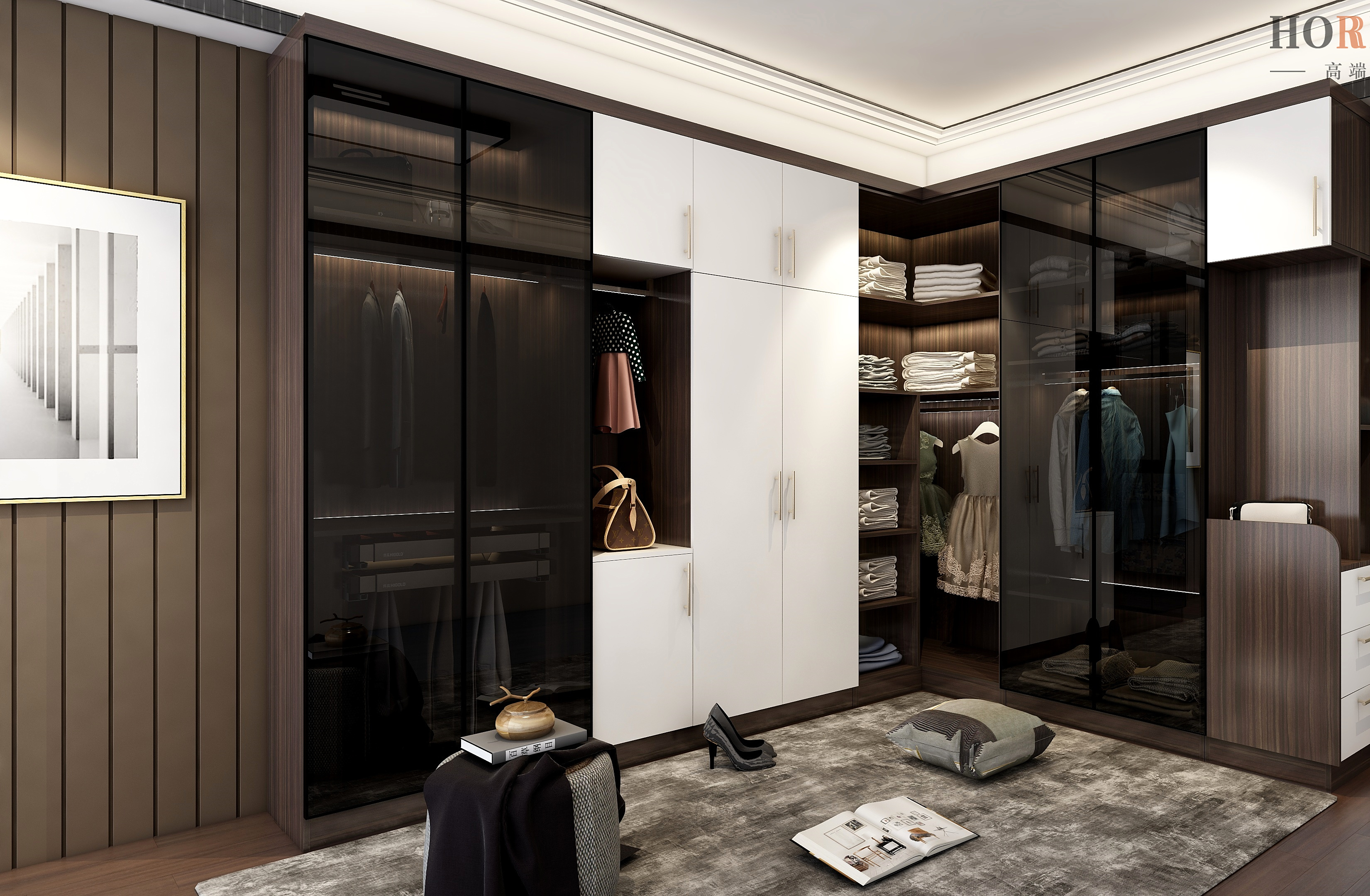 一个拥有高级感的衣柜,应该是什么样的?