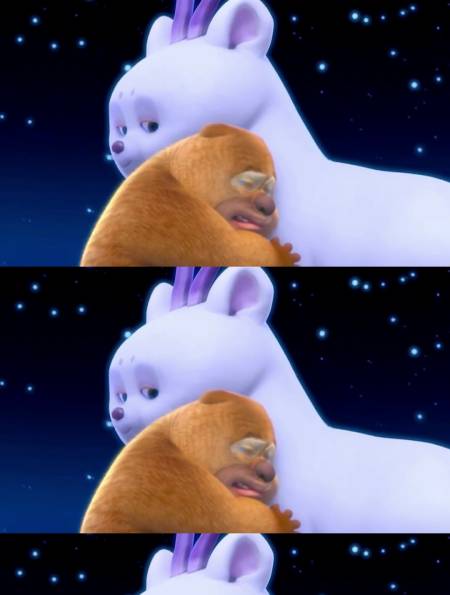 熊二和团子的爱情,真令人羡慕!-度小视