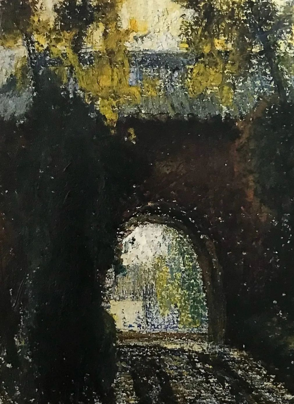 油画艺术作品"古典人物"系列:《喜娘》李自刚