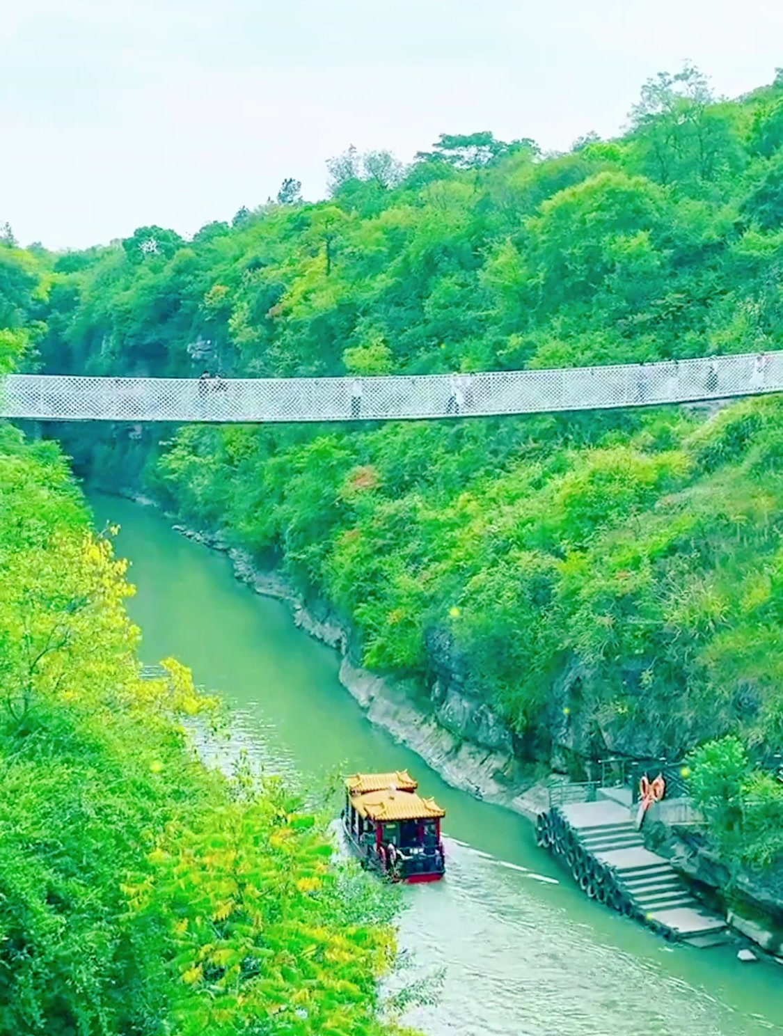 江南小三峡南京溧水天生桥,风景绝美,快来打卡吧!