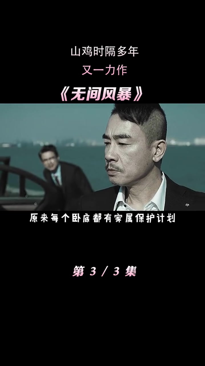 《无间风暴》陈小川,继山鸡之后又一力作!