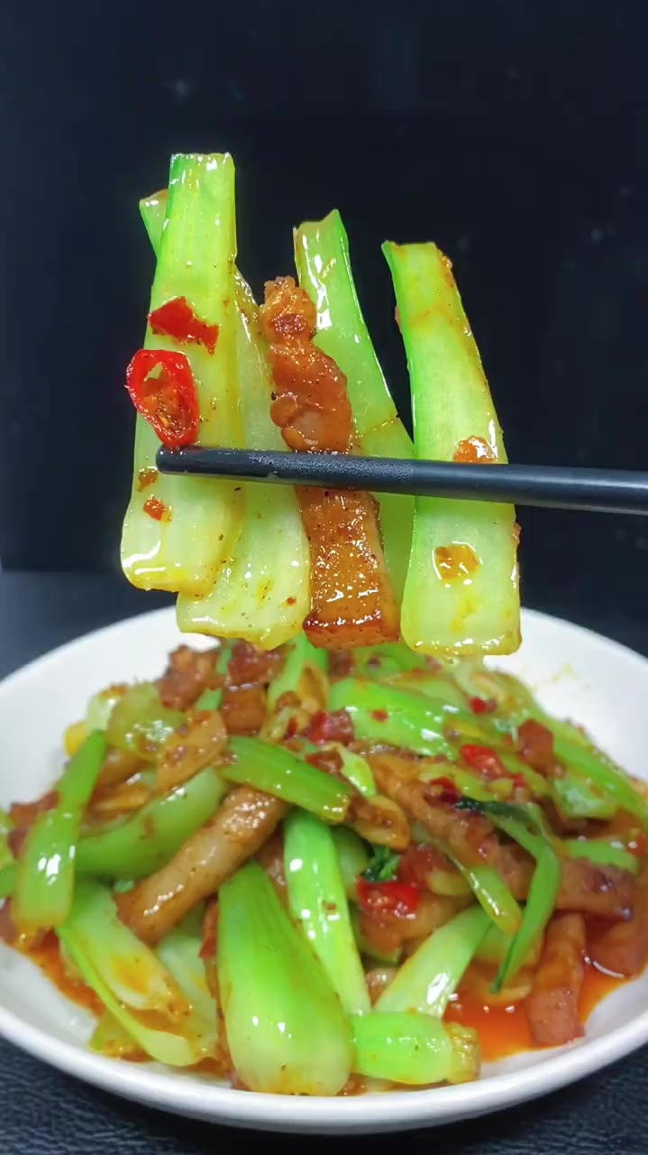 干锅青菜,简单美味,快试试