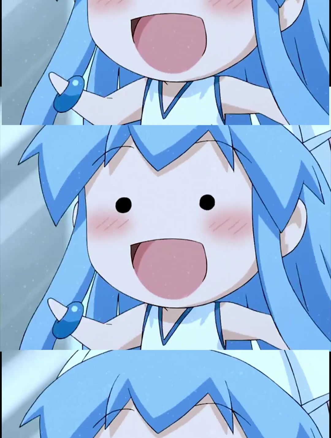 有个可爱的乌贼娘是什么体验,最后一幕也太可爱了