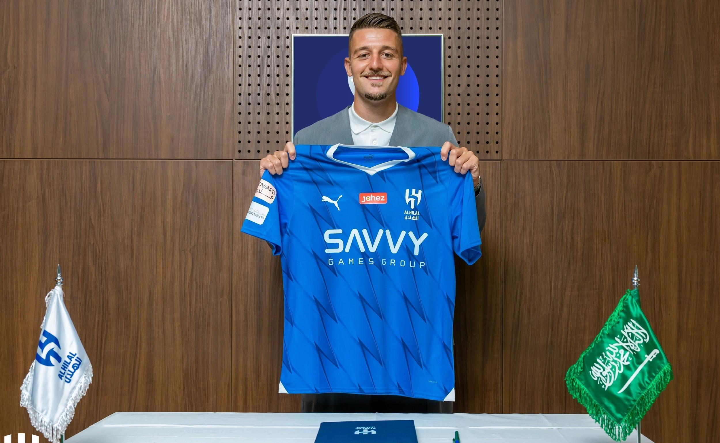 "沙特淘金队"再添一员,拉齐奥中场米林科维奇加盟利雅得新月!