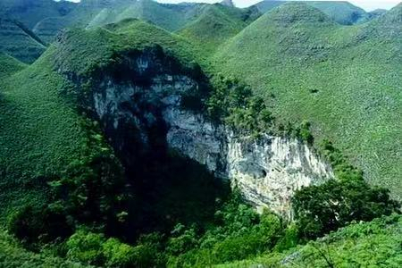 广西凤山世界地质公园,国家4a级景区,就在乐业县