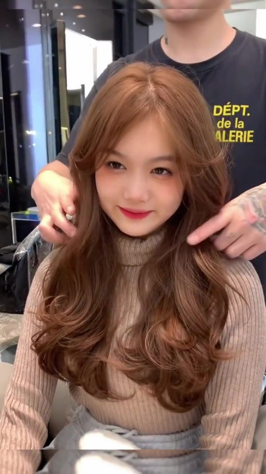 秋冬蜜糖橘超显白极仙发色