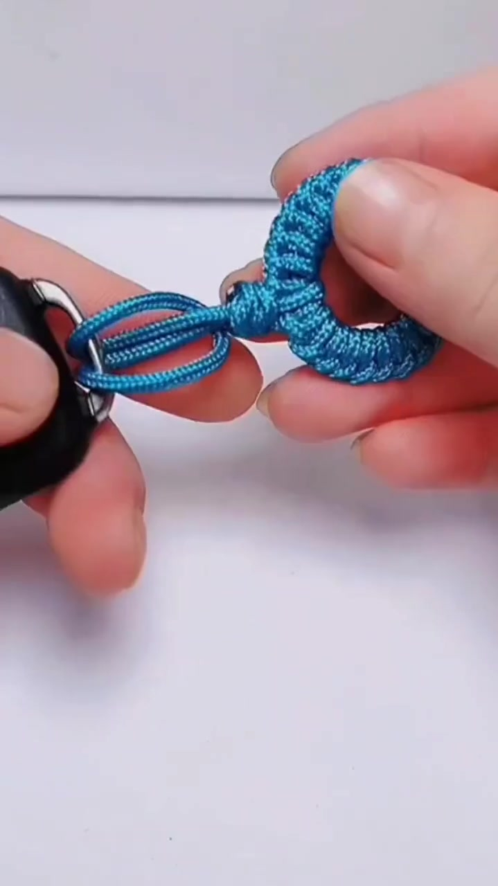 diy钥匙扣编织教程手工饰品我的手工日常手工编织教程