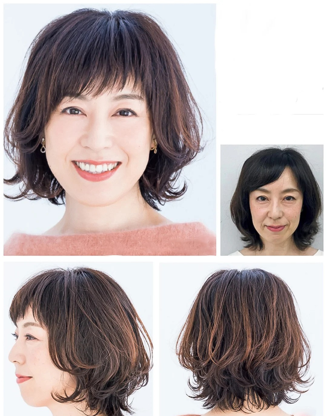 50岁的女人别乱做头发,看日本主妇的优雅发型,时髦减龄好养眼
