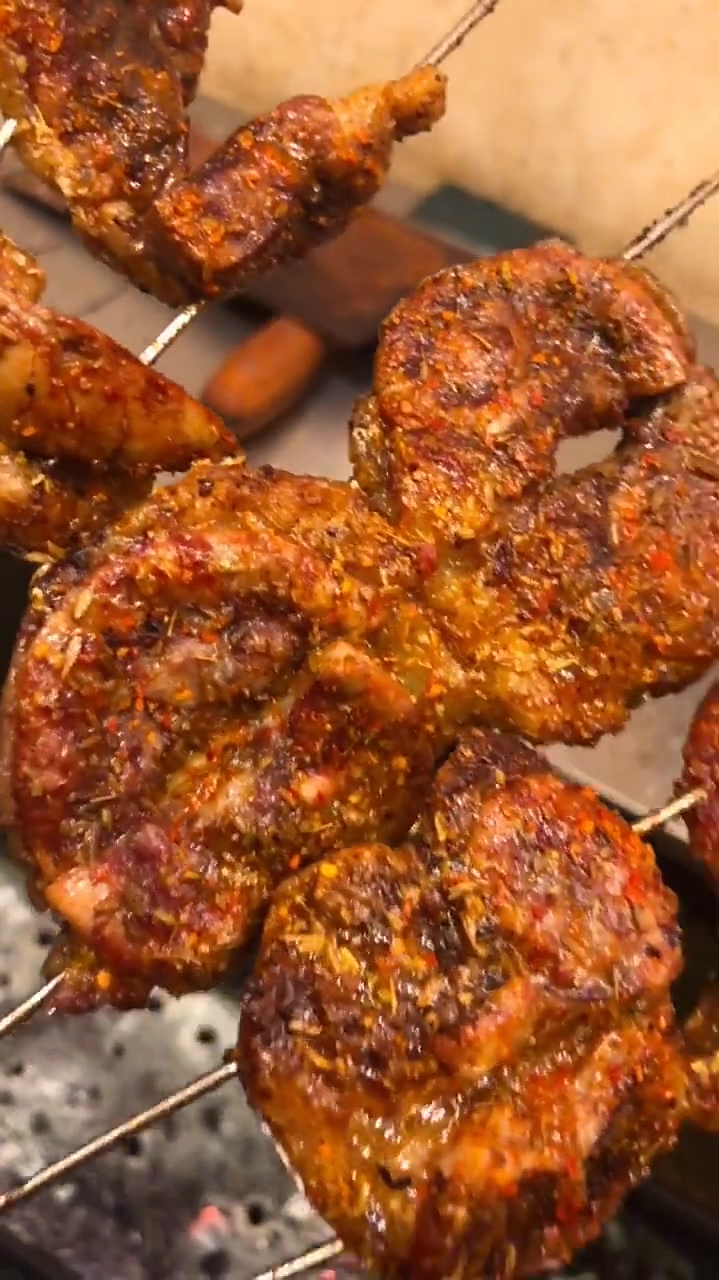 烤原油羊腰,万物皆可烤