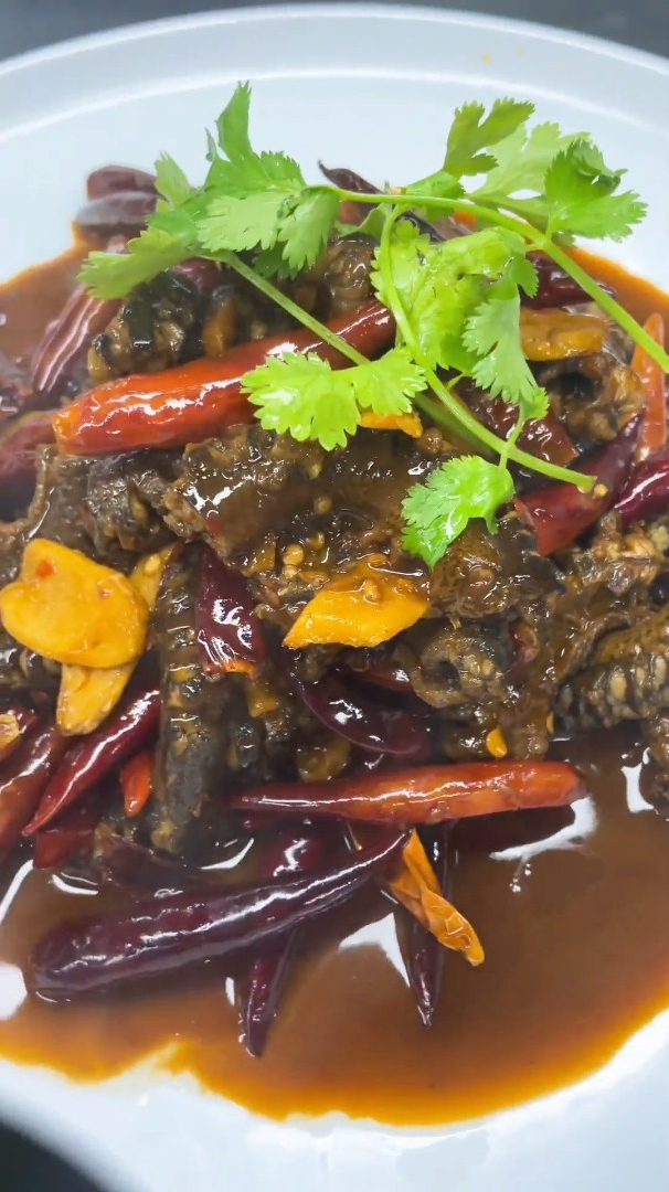 姜辣鳝鱼,味道超级好吃