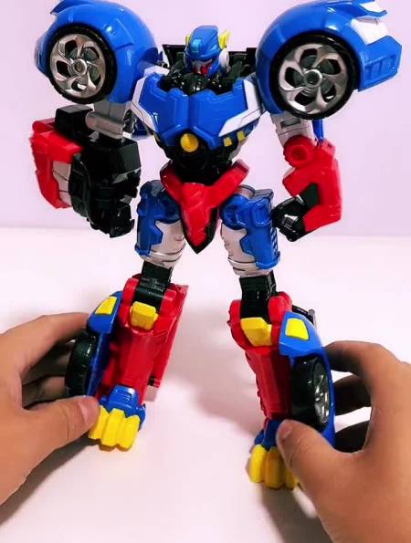 雷霆炫龙机甲变完真的好喜欢玩具迷你特工队超级恐龙力量益智玩具-度