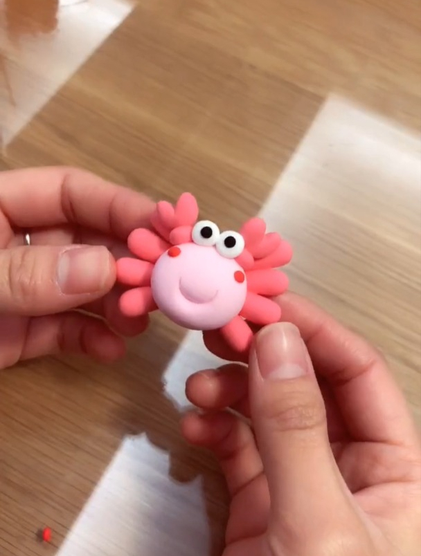 简单可爱的小螃蟹粘土教程,适合新手 快get起来吧