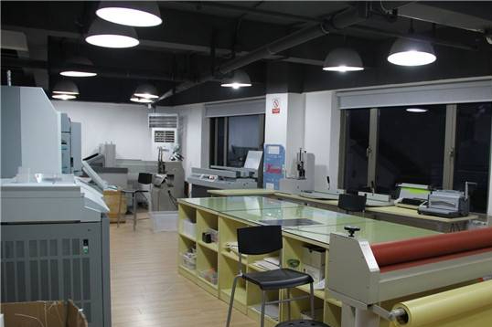 图文快印店装修设计 合肥图文店装修效果图