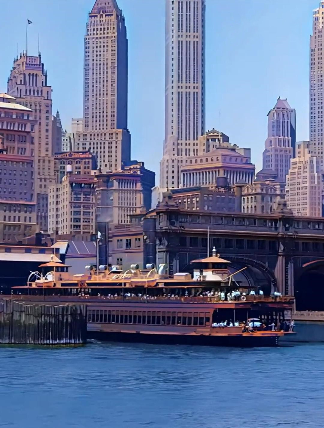 1930年美国真实影像,高楼耸立豪车遍地,一副发达国家模样!2-度小视