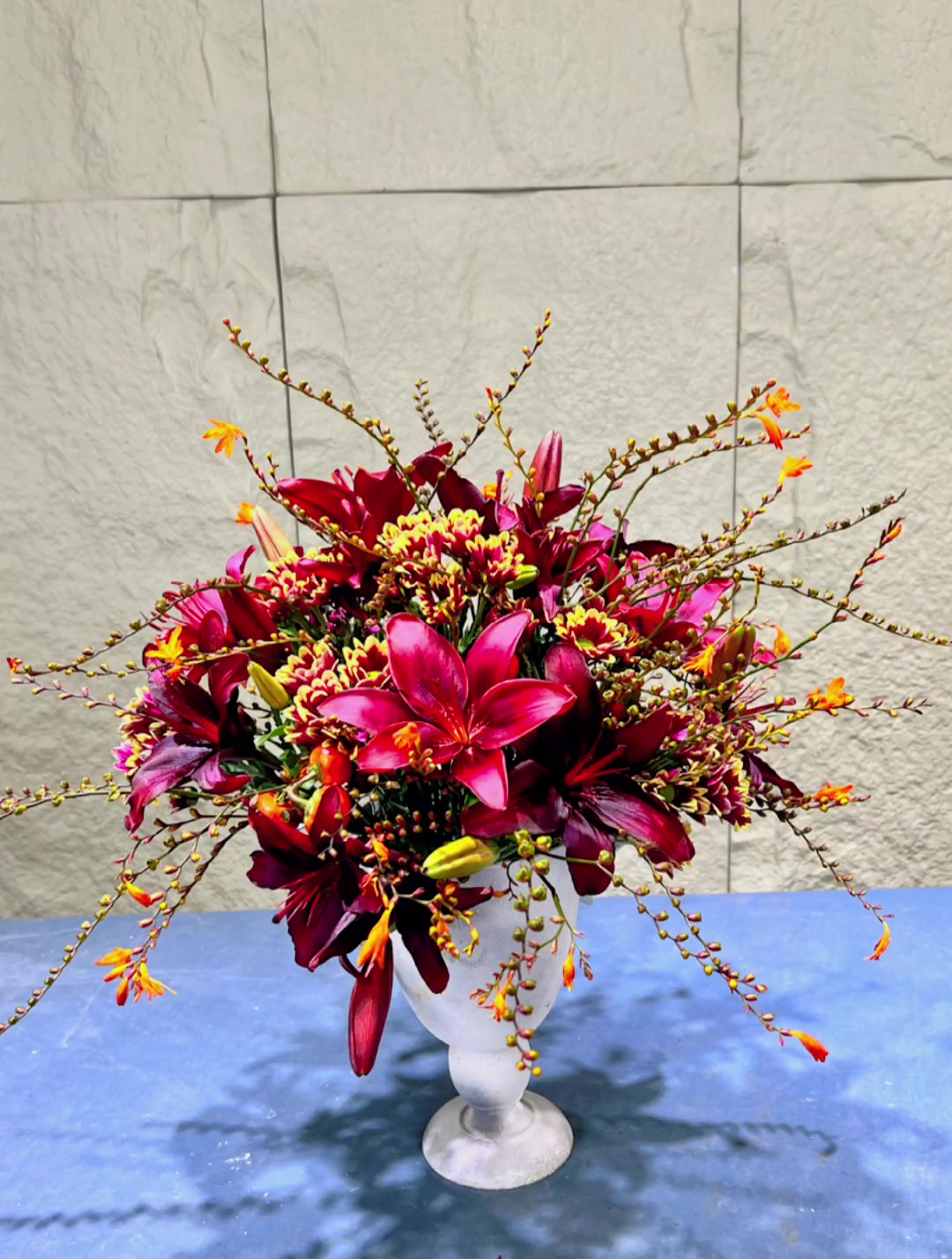 入门级插花基本造型,半球型